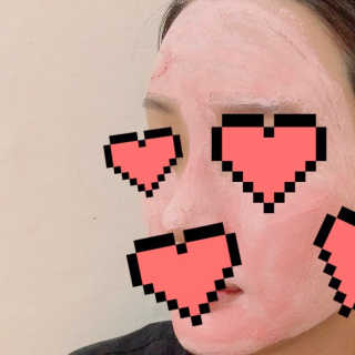 하프 문 아이즈 [하프문아이즈] 핑크 프루티X호지니 마스크팩 세트 — 5점을 준 리뷰어가 2019년 10월 올린 사용 사진
