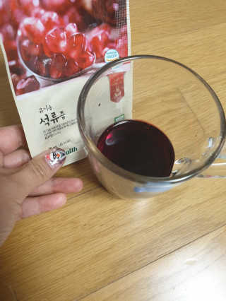 [하이헬스] 정말 진하고 맛있는 유기농 석류즙 30포 — 5점을 준 리뷰어가 2019년 11월 올린 사용 사진