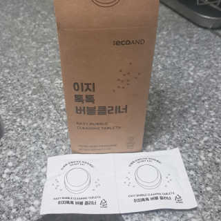 [에코앤드]이지톡톡 버블클리너 1종세척제 — 4.5점을 준 리뷰어가 2019년 7월 올린 사용 사진