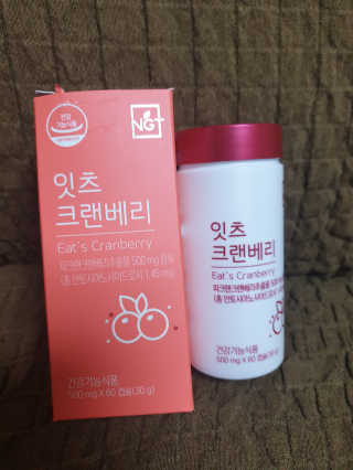 네츄럴굿띵스 잇츠 크랜베리 1병 30일분 — 5점을 준 리뷰어가 2019년 11월 올린 사용 사진