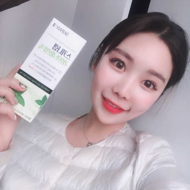 스키니랩 라인초 레몬밤톡 리뷰 사진