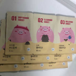 미팩토리 3단 돼지코팩 3매입 X 2EA — 5점을 준 리뷰어가 2019년 5월 올린 사용 사진