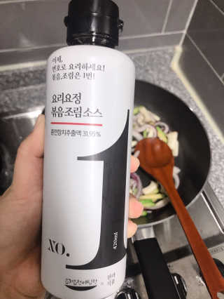 요요랩 요리요정 NO.1 볶음조림소스 420ml — 5점을 준 리뷰어가 2019년 10월 올린 사용 사진