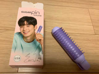 유닉스 USB 충전식 헤어롤 슈가핀 26mm — 4점을 준 리뷰어가 2020년 3월 올린 사용 사진