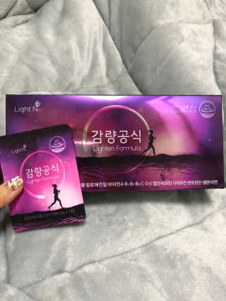 [감량공식] 다이어트 건강기능식품 — 4.5점을 준 리뷰어가 2019년 12월 올린 사용 사진