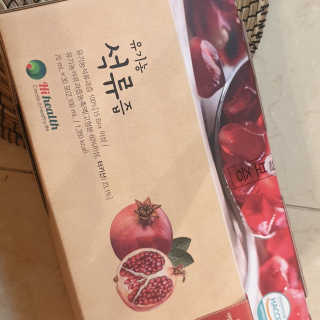 [하이헬스] 정말 진하고 맛있는 유기농 석류즙 30포 — 5점을 준 리뷰어가 2019년 11월 올린 사용 사진