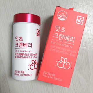 네츄럴굿띵스 잇츠 크랜베리 1병 30일분 — 5점을 준 리뷰어가 2019년 10월 올린 사용 사진