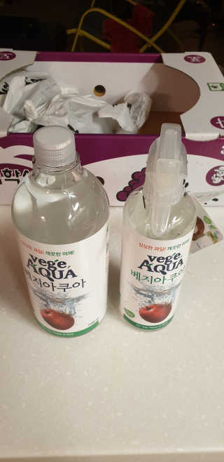 베지아쿠아 475ml + 리필 1000ml 1Set — 3.5점을 준 리뷰어가 2019년 11월 올린 사용 사진