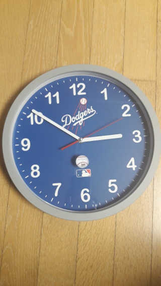 MLB WATCH n LEISURE MLB  아날로그 디자인 벽시계 8종 — 5점을 준 리뷰어가 2019년 12월 올린 사용 사진