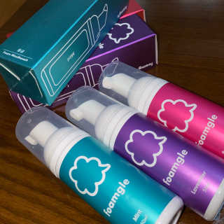 폼글 I foamgle [폼글] 거품가글 50ml 3종 - 민트, 라벤더, 라즈베리 — 3.5점을 준 리뷰어가 2019년 11월 올린 사용 사진