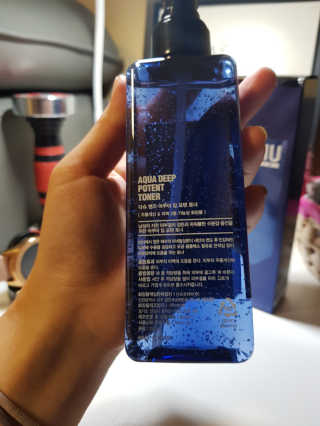 다슈코리아 다슈 맨즈 아쿠아 딥 포텐 토너 153ml — 4점을 준 리뷰어가 2019년 6월 올린 사용 사진