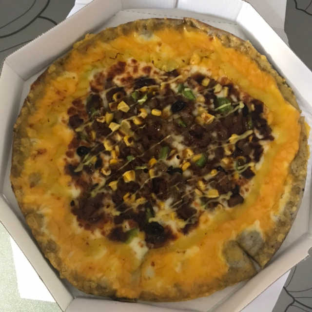 [피치랑] 불고기 피자와 마늘숙성 간장치킨 리뷰 사진