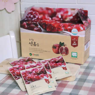 [하이헬스] 정말 진하고 맛있는 유기농 석류즙 30포 — 5점을 준 리뷰어가 2019년 11월 올린 사용 사진