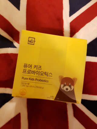 네츄럴굿띵스 퓨어 키즈 프로바이오틱스 60포 — 5점을 준 리뷰어가 2018년 1월 올린 사용 사진