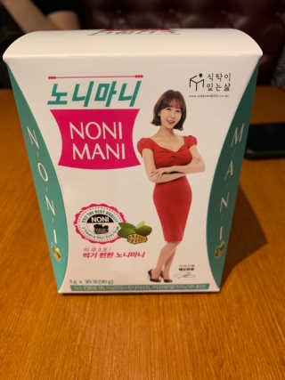 정찬우 꽐라만시 [띵보몰]건강환 습관 노니마니 스틱 1Box — 5점을 준 리뷰어가 2019년 4월 올린 사용 사진