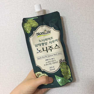 장수농가 남태평양 사모아 노니 원액 1L or 200mlx10팩 중 택 1 — 4점을 준 리뷰어가 2019년 1월 올린 사용 사진