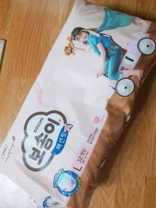 보솜이 액션핏 팬티형 — 5점을 준 리뷰어가 2019년 3월 올린 사용 사진