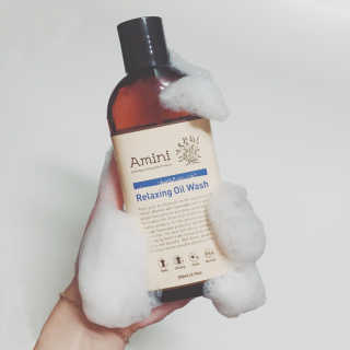 아미니 오일워시 시리즈 400ml（3종 중 1종 랜덤발송 — 4점을 준 리뷰어가 2017년 2월 올린 사용 사진