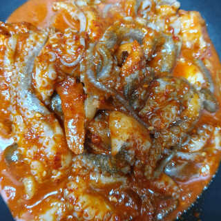맵꾸미 쭈꾸미볶음 450g — 5점을 준 리뷰어가 2019년 8월 올린 사용 사진