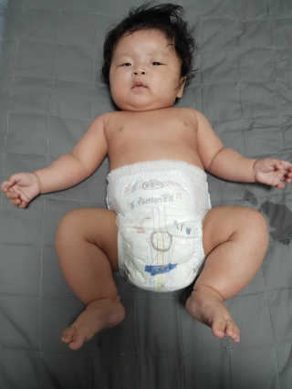 보솜이 액션핏 팬티형 — 5점을 준 리뷰어가 2019년 4월 올린 사용 사진