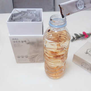 [하우투잇] 뤼에르 쿠르브 블랙 10ml x 30포 총 300ml — 5점을 준 리뷰어가 2020년 3월 올린 사용 사진