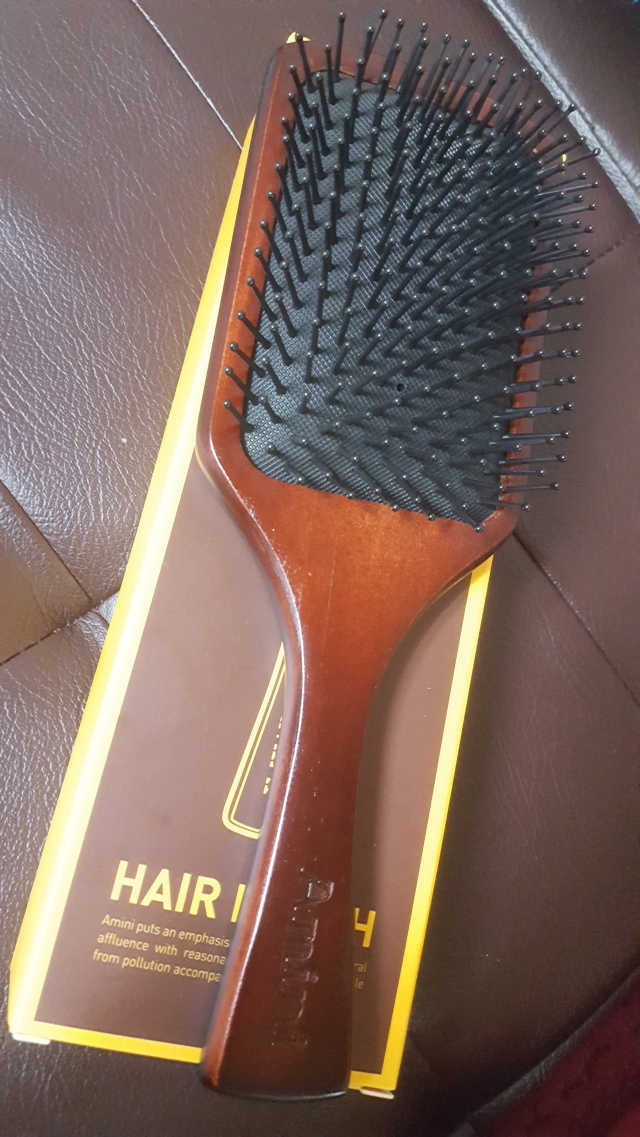 스칼프헤어브러쉬 리뷰 사진