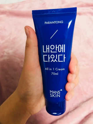 맨즈스킨 파란통 내안에다있다 — 5점을 준 리뷰어가 2018년 3월 올린 사용 사진