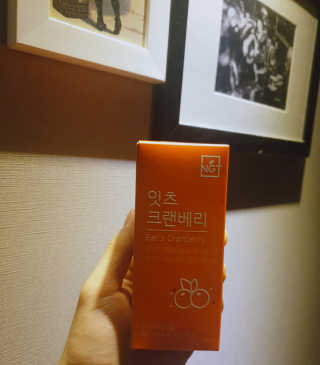 네츄럴굿띵스 잇츠 크랜베리 1병 30일분 — 4.5점을 준 리뷰어가 2019년 11월 올린 사용 사진