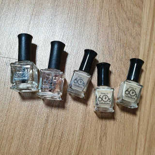 위드샨 60초 쁘띠네일 MNBB+베이스코트+탑코트+원세컨 리무버 — 5점을 준 리뷰어가 2020년 3월 올린 사용 사진