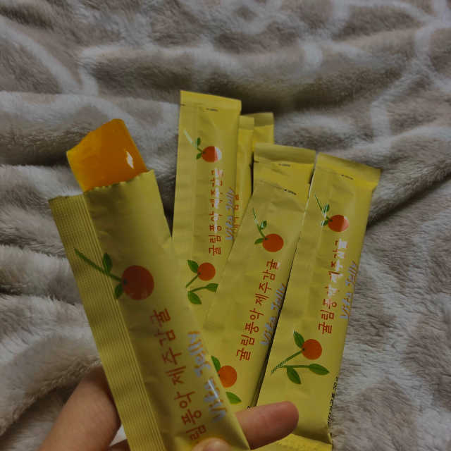 귤림풍악 제주감귤 비타젤리 리뷰 사진