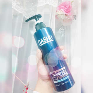 다슈코리아 다슈 단백질 한방 두피 골드 샴푸 500ml +샴푸브러쉬 — 3점을 준 리뷰어가 2020년 1월 올린 사용 사진