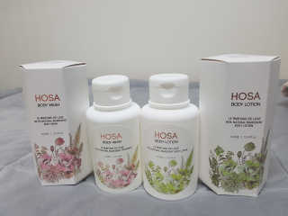 HOSA BODY WASH+BODY LOTION — 5점을 준 리뷰어가 2018년 3월 올린 사용 사진