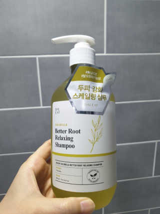 달리프 클로렐라 베러 루트 릴렉싱 샴푸 500ml — 4점을 준 리뷰어가 2020년 1월 올린 사용 사진