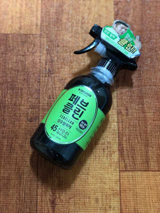더블유드레스룸 페브클린 500ml — 5점을 준 리뷰어가 2018년 11월 올린 사용 사진