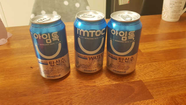 아임톡 탄산수 355ml X 24캔 리뷰 사진