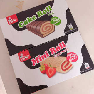 웰그린_댄싱카우 케이크 롤_미니 롤 스트로베리 — 4.5점을 준 리뷰어가 2019년 2월 올린 사용 사진