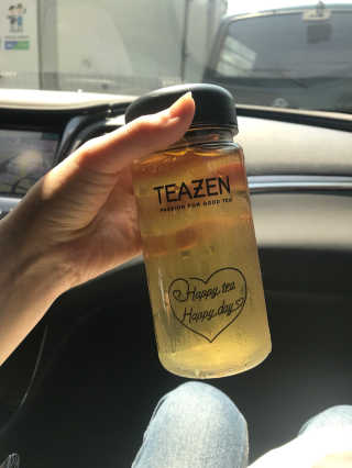 티젠 레몬밤 + 마이보틀 — 4점을 준 리뷰어가 2018년 7월 올린 사용 사진