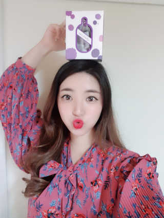 야시엔코 앰플수면팩 퍼플 — 5점을 준 리뷰어가 2019년 2월 올린 사용 사진