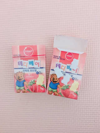 메디미 인탁트 테디베어 포도당 딸기맛 — 4점을 준 리뷰어가 2017년 7월 올린 사용 사진