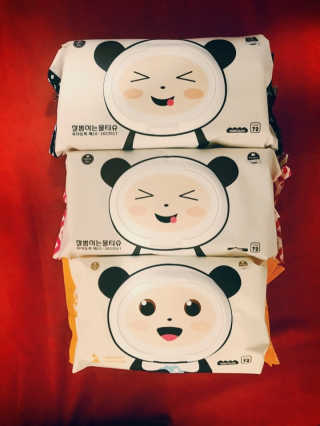 달곰이 물티슈 — 5점을 준 리뷰어가 2017년 5월 올린 사용 사진