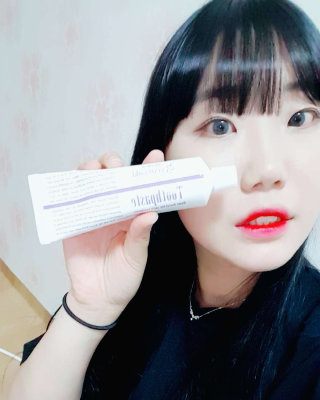 23years old 홈 덴탈 빅 스마일 치약 — 4.5점을 준 리뷰어가 2016년 8월 올린 사용 사진