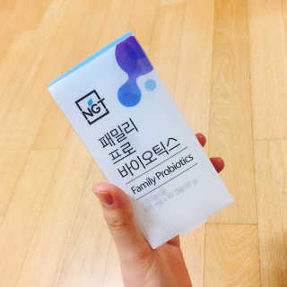 네츄럴굿띵스 패밀리 프로바이오틱스 60캡슐 — 5점을 준 리뷰어가 2018년 1월 올린 사용 사진