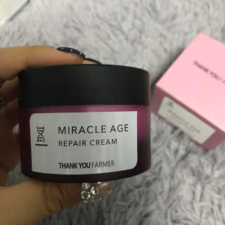 땡큐파머 미라클에이지 리페어크림 — 3점을 준 리뷰어가 2018년 1월 올린 사용 사진