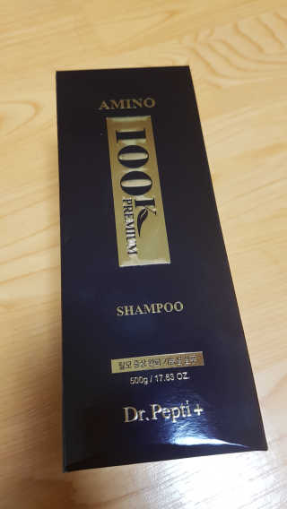 닥터펩티 아미노 100K 프리미엄 샴푸 500g — 4.83점을 준 리뷰어가 2018년 10월 올린 사용 사진