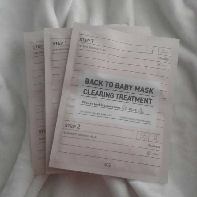 BACK TO BABY MASK 리뷰 사진