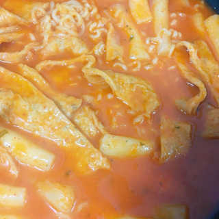 화곡미담 옛날 떡볶이 — 4점을 준 리뷰어가 2020년 2월 올린 사용 사진