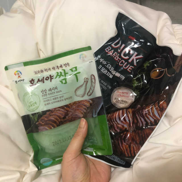 호세야 오리바베큐 슬라이스 2팩 리뷰 사진