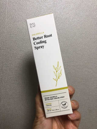 달리프 클로렐라 베러 루트 쿨링 스프레이 100ml — 5점을 준 리뷰어가 2019년 6월 올린 사용 사진
