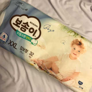 보솜이 리얼코튼 팬티형 — 3점을 준 리뷰어가 2019년 3월 올린 사용 사진