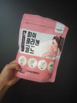 조이뉴트라 피쉬콜라겐골드 — 4.83점을 준 리뷰어가 2018년 8월 올린 사용 사진